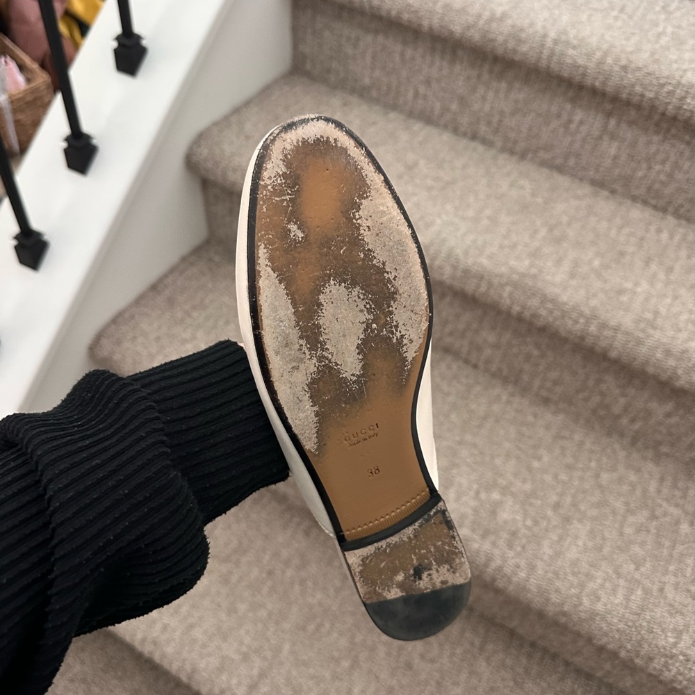 Gucci Princetown Leather Mules - Picture 4 of 4